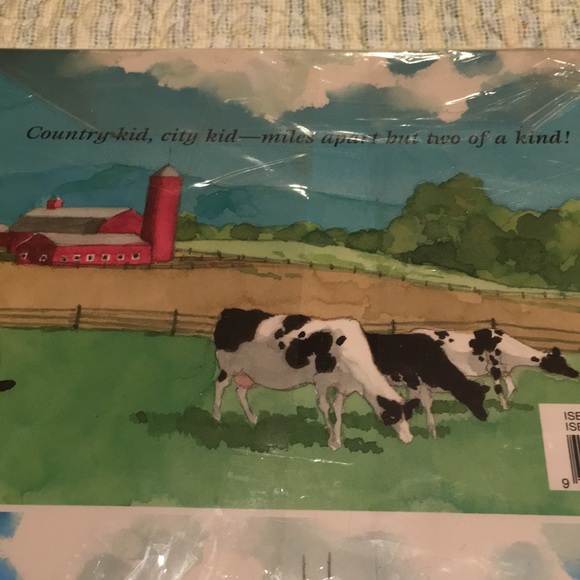 Country Kid, City Kid Hardback book NEW Julie Cummins Miles apart two of a kind - Picture 6 of 6